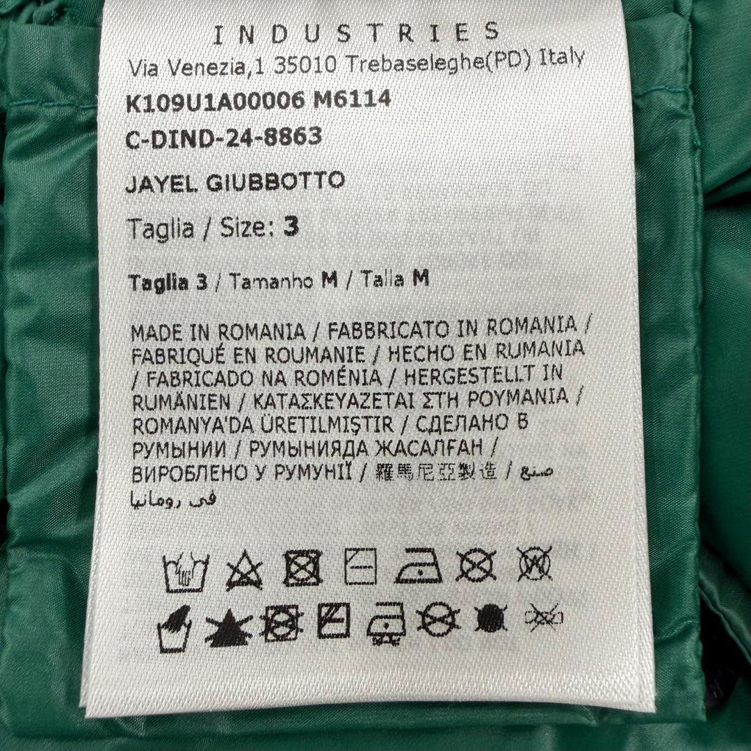 Pristine MONCLER GENIUS 7 Down jacket JAYEL With logo emblem green Nylon mens 3