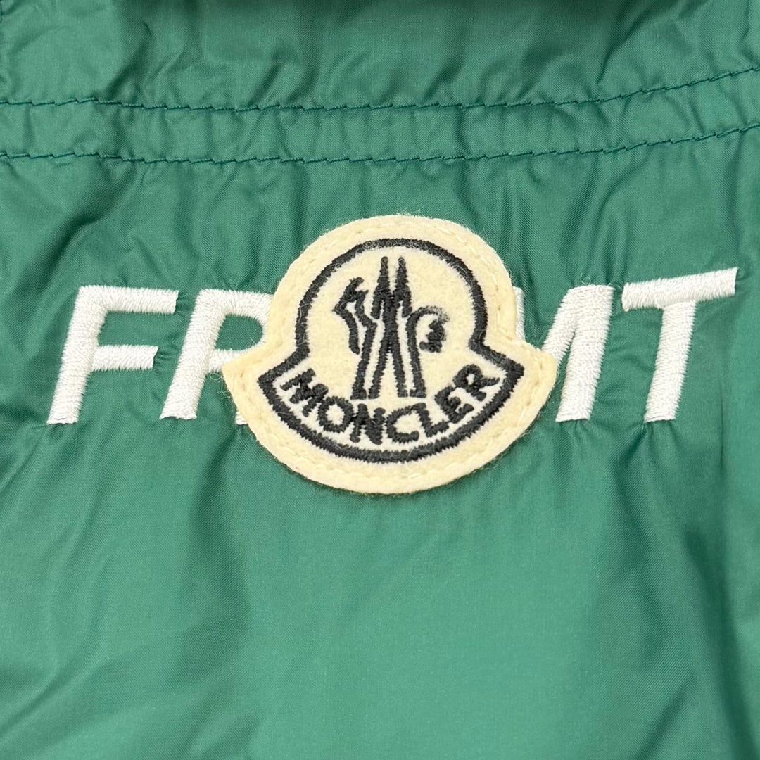 Pristine MONCLER GENIUS 7 Down jacket JAYEL With logo emblem green Nylon mens 3