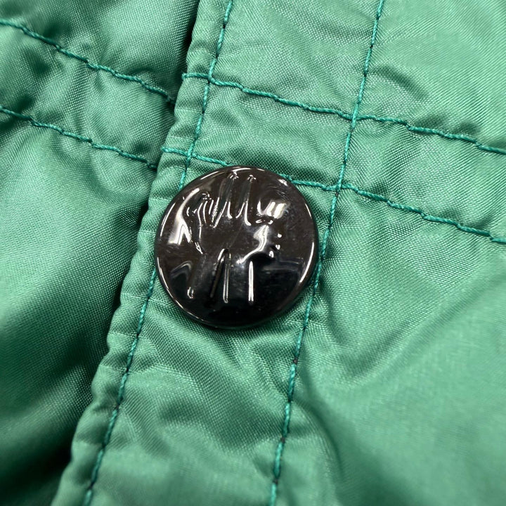 Pristine MONCLER GENIUS 7 Down jacket JAYEL With logo emblem green Nylon mens 3