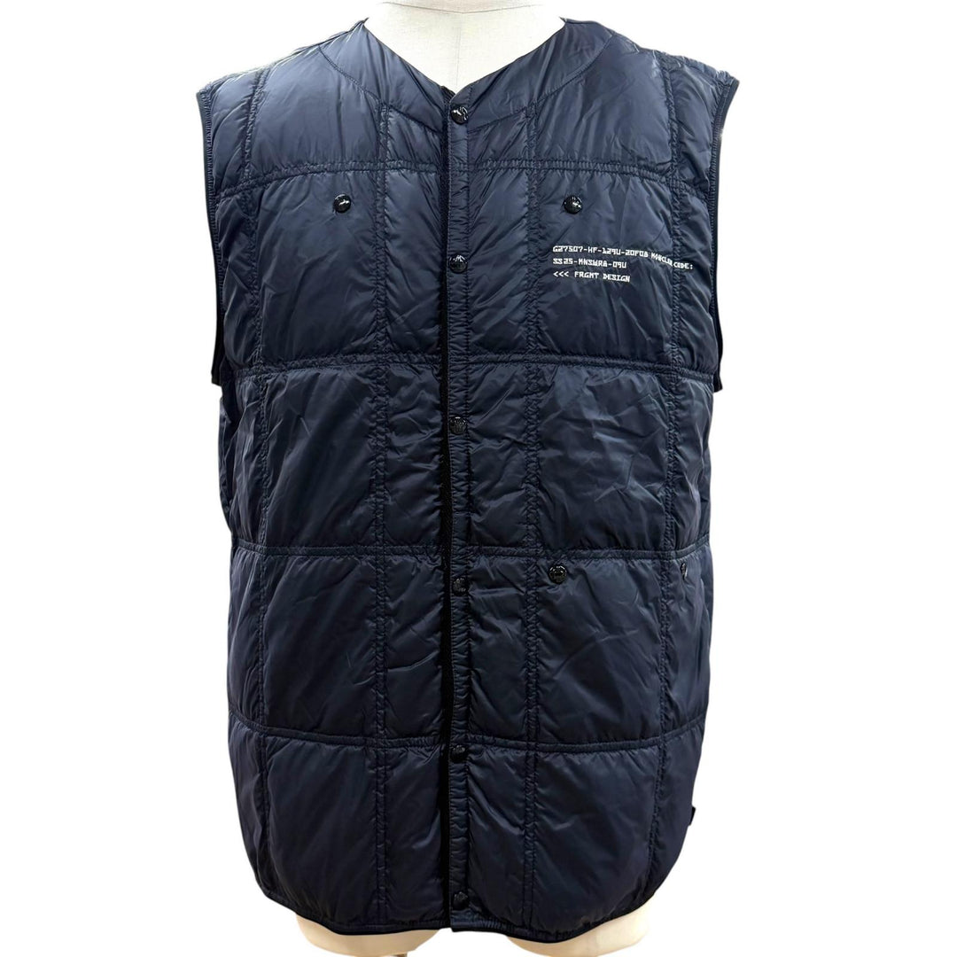 Pristine MONCLER GENIUS 7 FRAGMENT HIROSHI FUJIWARA Down vest VAILE GILET 3