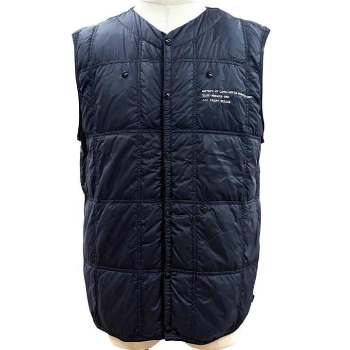 Pristine MONCLER GENIUS 7 FRAGMENT HIROSHI FUJIWARA Down vest VAILE GILET 3