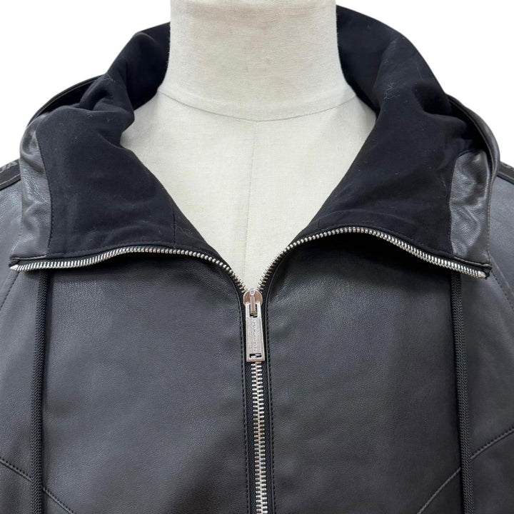 Excellent DSQUARED2 Jacket Hybrid Swag Track Suit black 46 S74AM1459