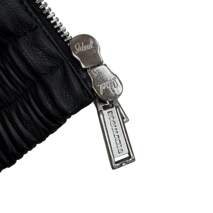 Excellent DSQUARED2 Jacket Hybrid Swag Track Suit black 46 S74AM1459