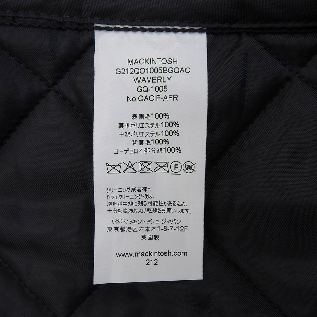 Excellent Mackintosh Jacket WAVERLY Jacket quilting mens EU 36 G212QO1005BGQAC