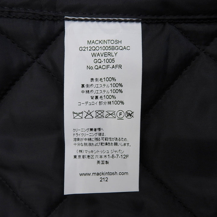 Excellent Mackintosh Jacket WAVERLY Jacket quilting mens EU 36 G212QO1005BGQAC