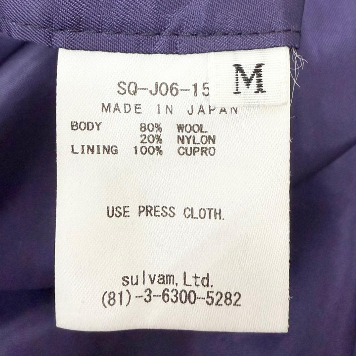 Great sulvam Jacket OVER BLOUSON JACKET Dark navy hair mens M