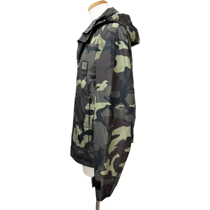 Great DOLCE&GABBANA mountain hoodie Black tag camouflage pattern khaki