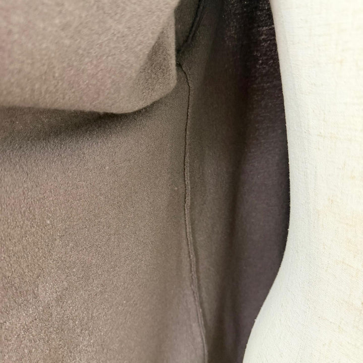 Great Rick Owens hoodie Zip-up knit hoodie Brown cashmere