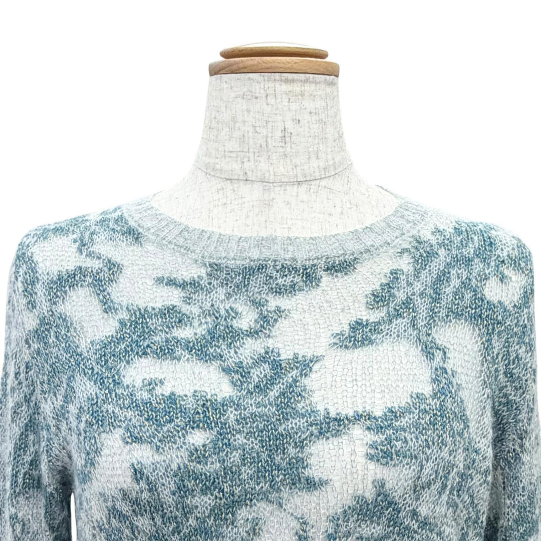 Excellent Christian Dior Logo embroidered technical knit 40 254S78AM149
