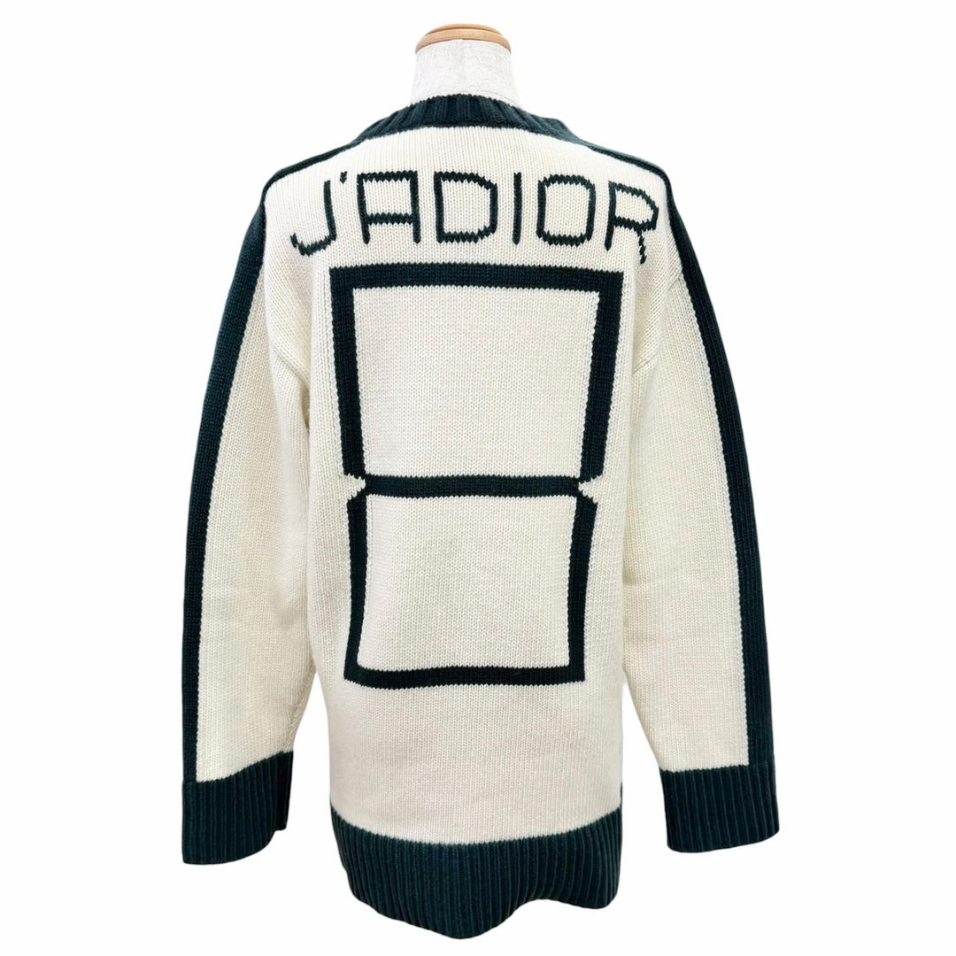 Great Christian Dior knit JADIOR8 NON NON NON ET NON Dark green 38 854S19AM019