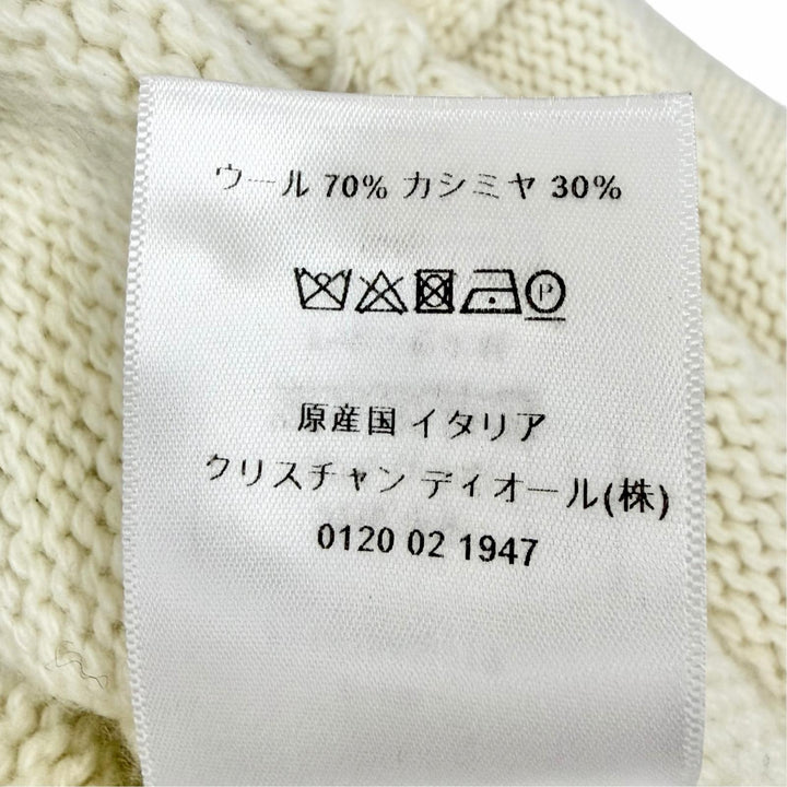 Great Christian Dior knit JADIOR8 NON NON NON ET NON Dark green 38 854S19AM019
