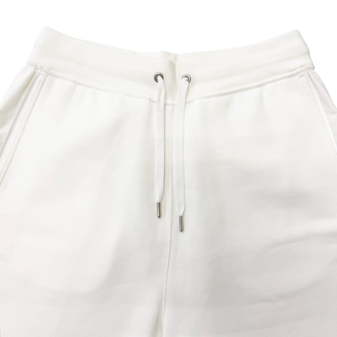 Excellent HERMES Shorts H logo motif nylon paneling white cotton