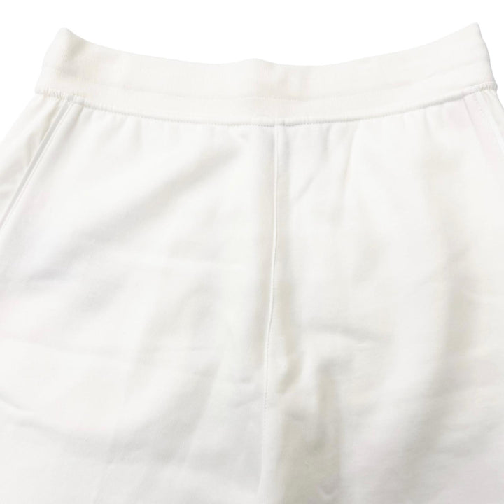 Excellent HERMES Shorts H logo motif nylon paneling white cotton