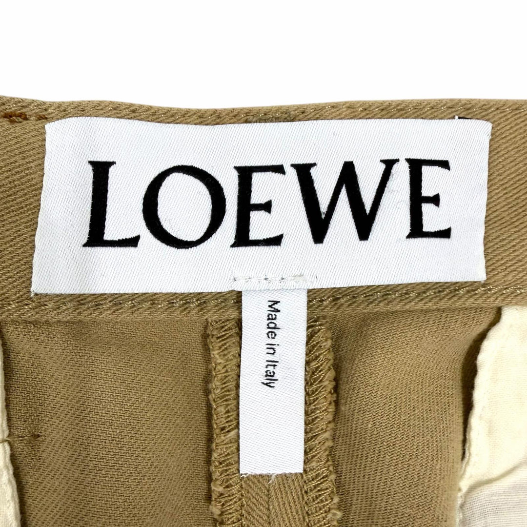 Discounted Great LOEWE Pants Fisherman's Chino Pants beige cotton mens 44 H2182870IB