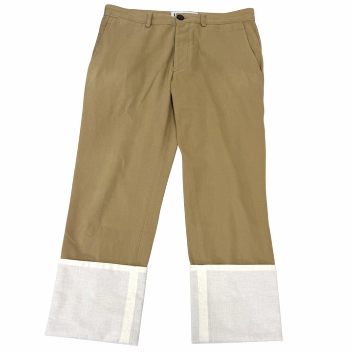 Discounted Great LOEWE Pants Fisherman's Chino Pants beige cotton mens 44 H2182870IB