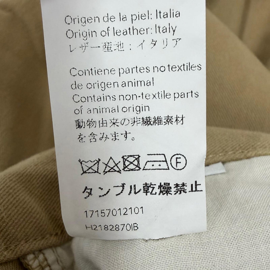 Discounted Great LOEWE Pants Fisherman's Chino Pants beige cotton mens 44 H2182870IB