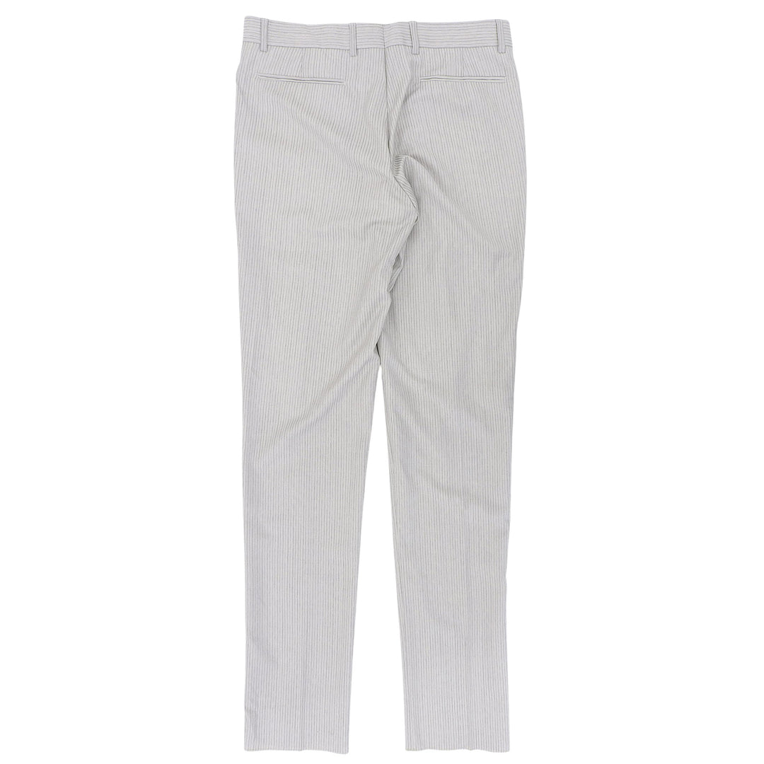 Pristine DIOR slacks Center press gray wool mens 48 013C120A5114