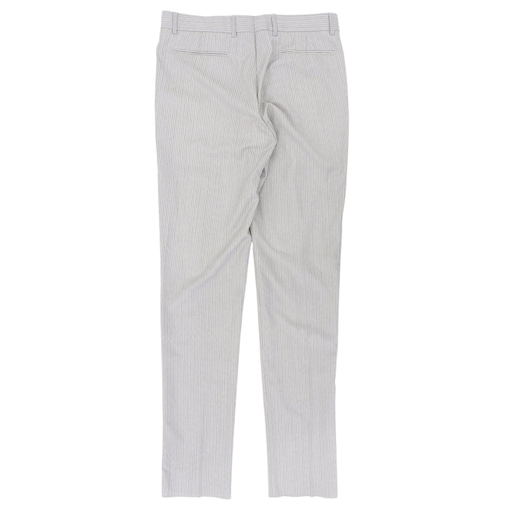 Pristine DIOR slacks Center press gray wool mens 48 013C120A5114