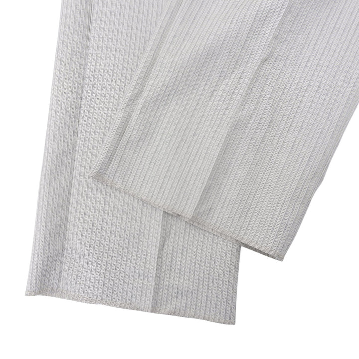 Pristine DIOR slacks Center press gray wool mens 48 013C120A5114