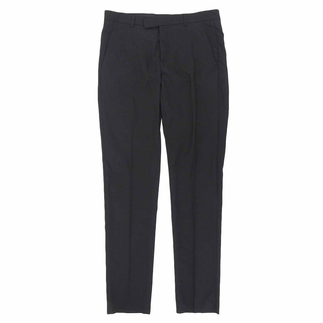 Pristine DIOR slacks Center press black wool mens 50 013C120A4866