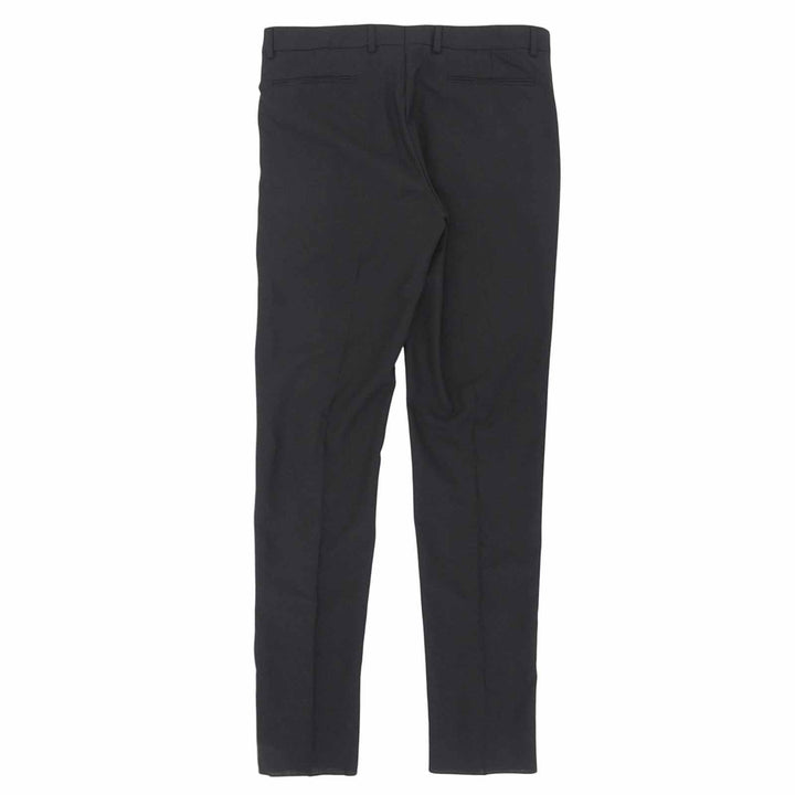 Pristine DIOR slacks Center press black wool mens 50 013C120A4866