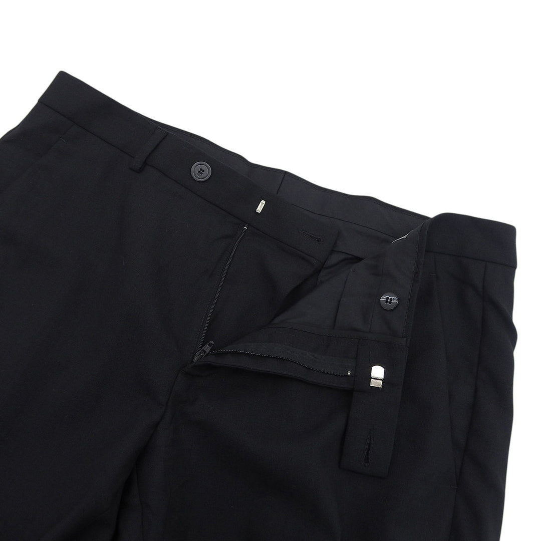 Pristine DIOR slacks Center press black wool mens 50 013C120A4866