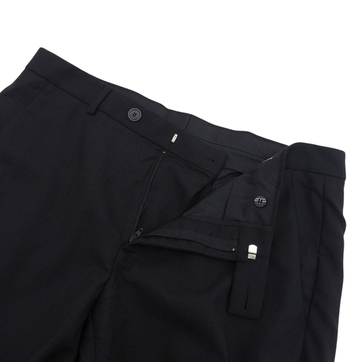 Pristine DIOR slacks Center press black wool mens 50 013C120A4866
