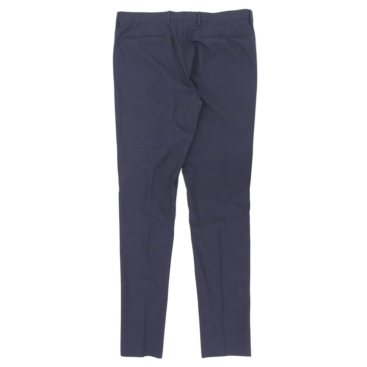 Pristine DIOR slacks Center press Navy wool mens 633C720A4767