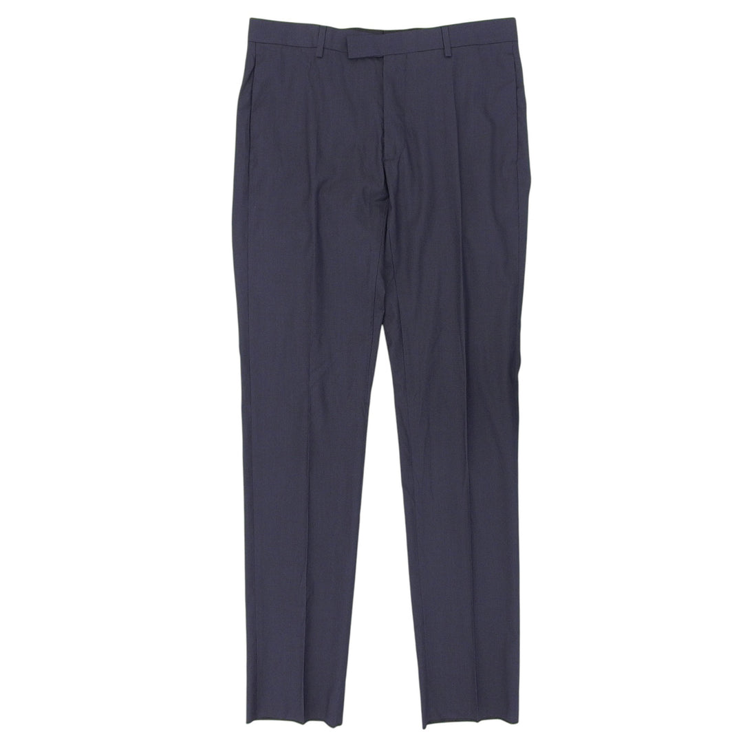 Pristine DIOR slacks Center press Navy wool mens 633C720A5084