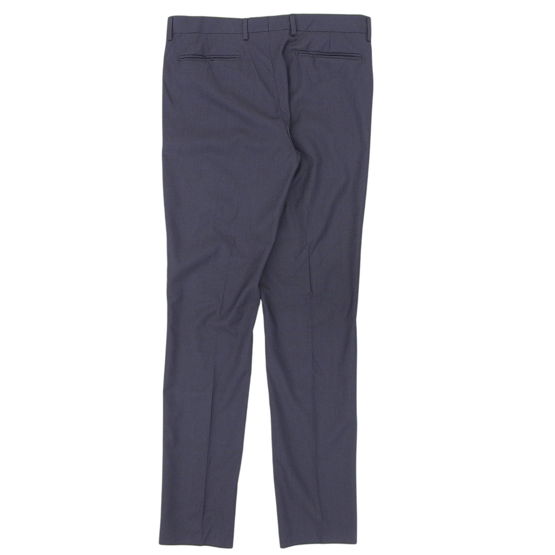 Pristine DIOR slacks Center press Navy wool mens 633C720A5084