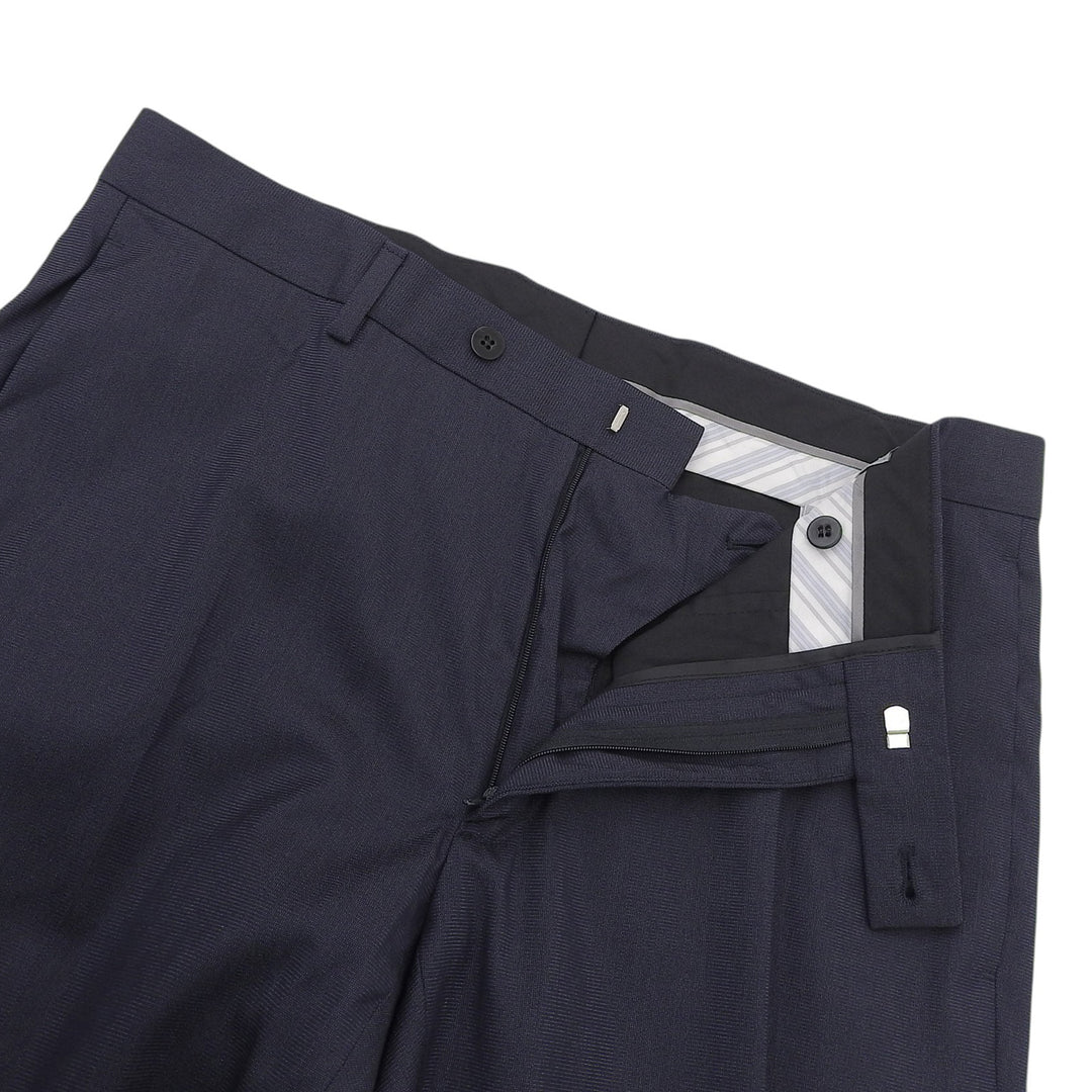 Pristine DIOR slacks Center press Navy wool mens 633C720A5084