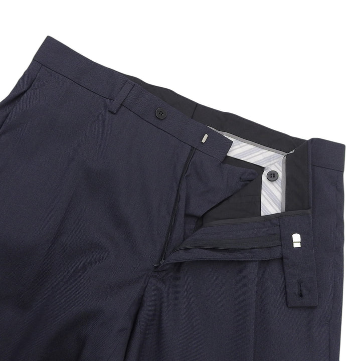 Pristine DIOR slacks Center press Navy wool mens 633C720A5084