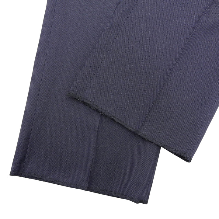 Pristine DIOR slacks Center press Navy wool mens 633C720A5084