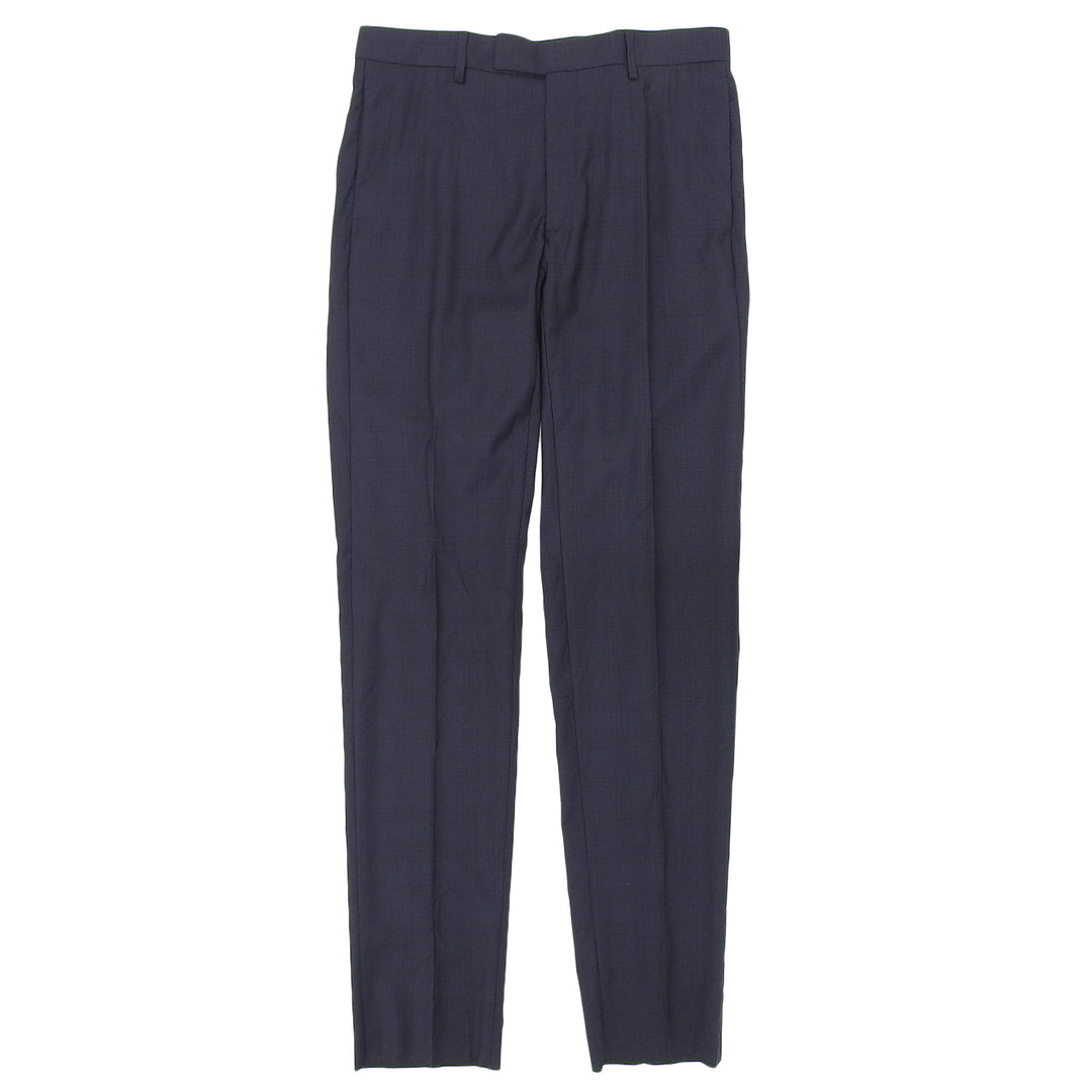 Pristine DIOR slacks Center press Navy wool mens 633C720A4895