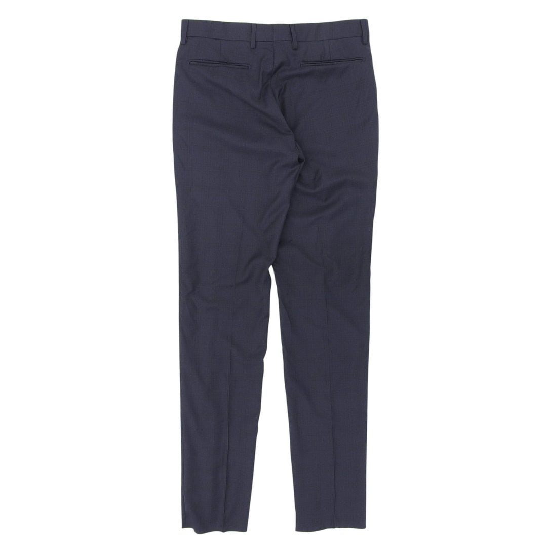 Pristine DIOR slacks Center press Navy wool mens 633C720A4895