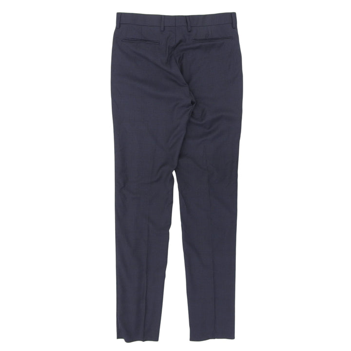 Pristine DIOR slacks Center press Navy wool mens 633C720A4895