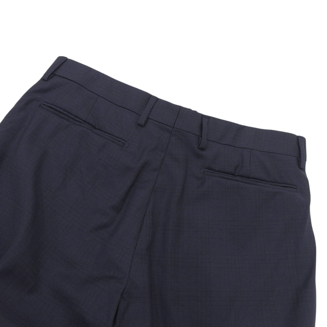 Pristine DIOR slacks Center press Navy wool mens 633C720A4895