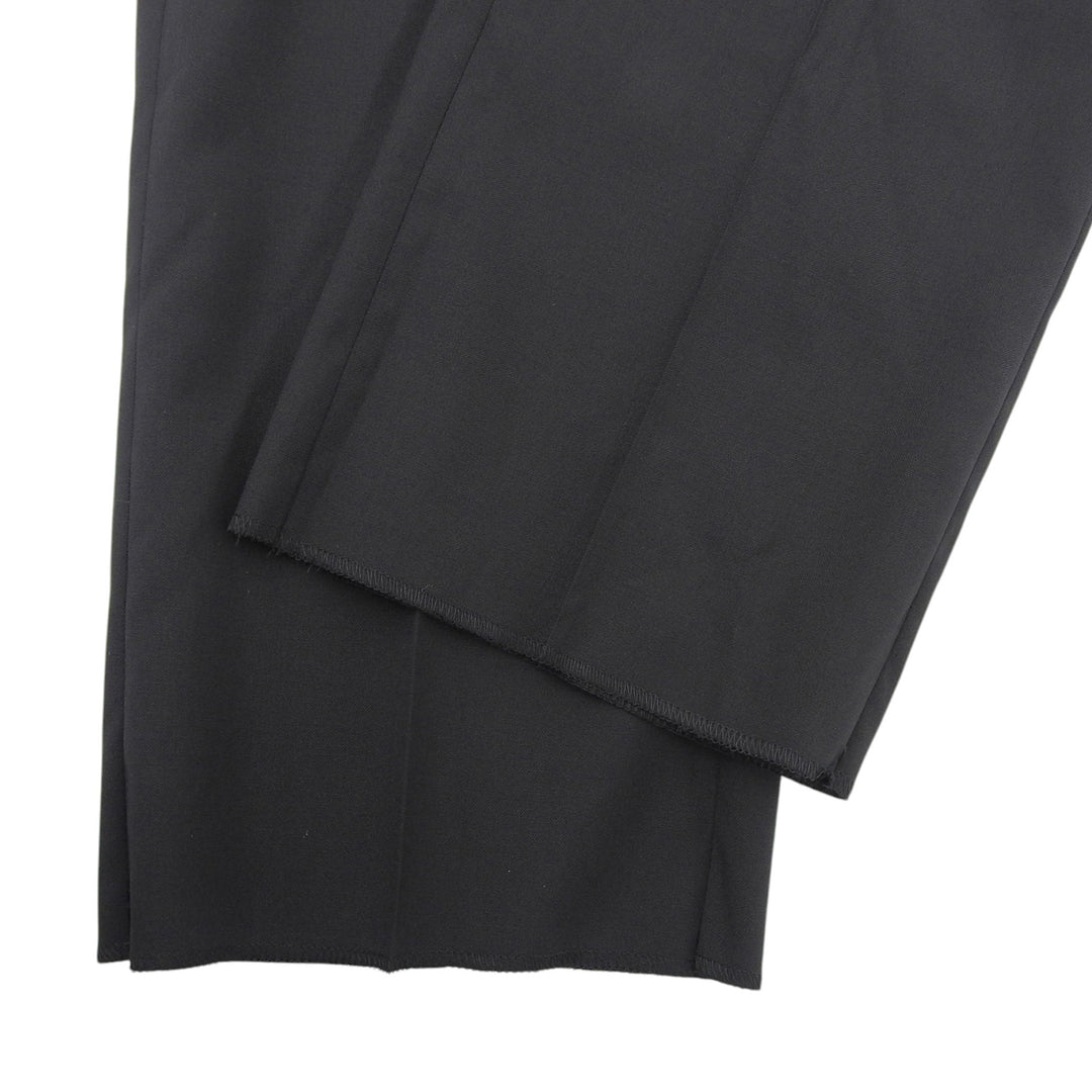 Pristine DIOR slacks Center press black wool mens 633C720L4762