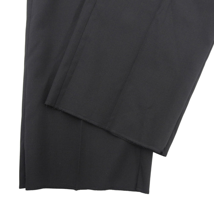 Pristine DIOR slacks Center press black wool mens 633C720L4762
