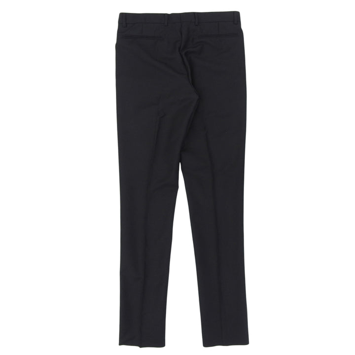 Pristine DIOR slacks Center press black wool mens 48 013C120A5113