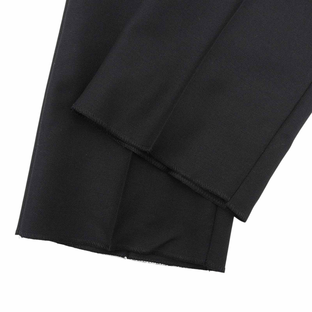 Pristine DIOR slacks Center press black wool mens 48 013C120A5113
