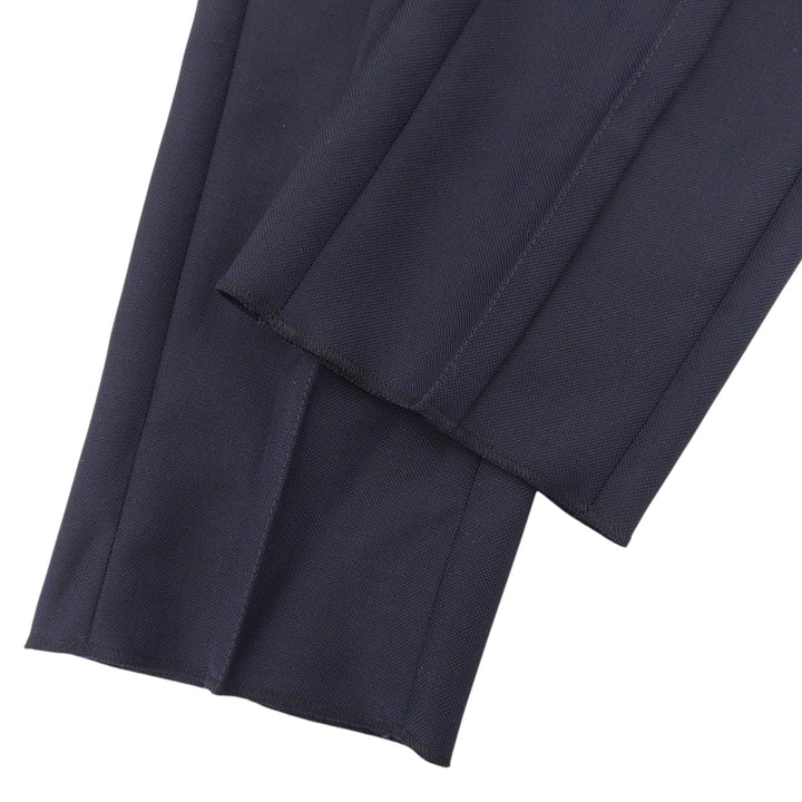 Pristine DIOR slacks Center press Navy wool mens 46 183C104A5113