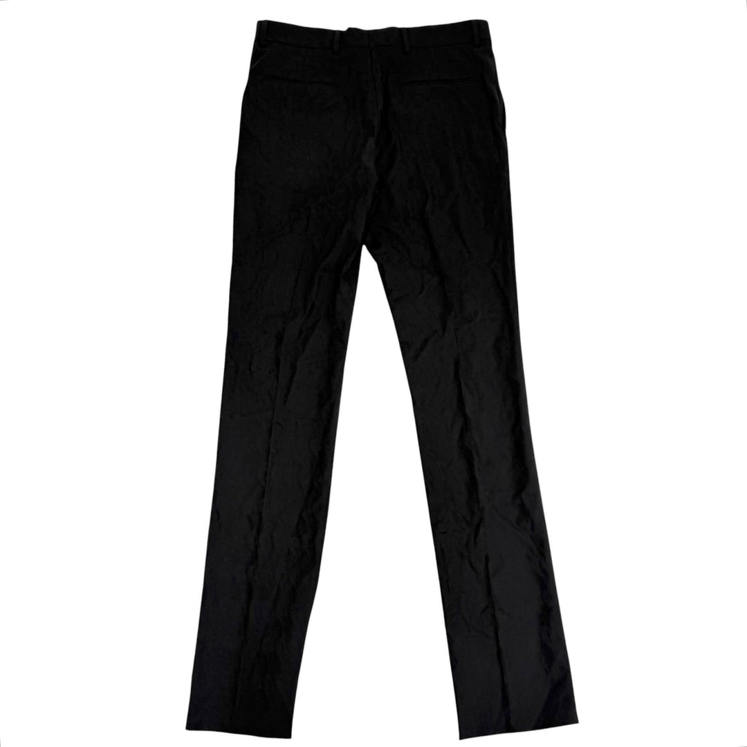 Pristine LOUIS VUITTON NBA Pants Overall handle black wool mens 42