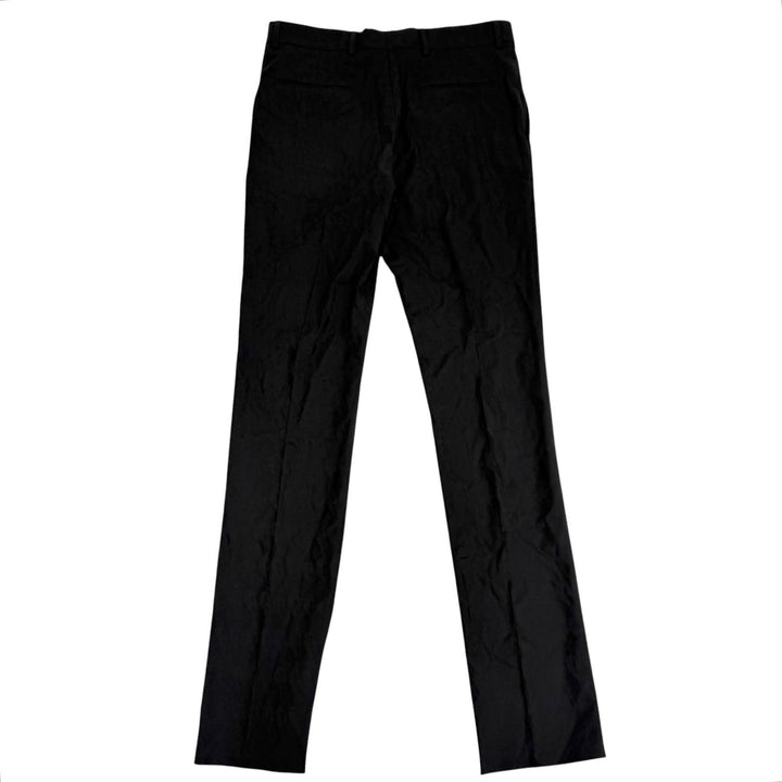 Pristine LOUIS VUITTON NBA Pants Overall handle black wool mens 42