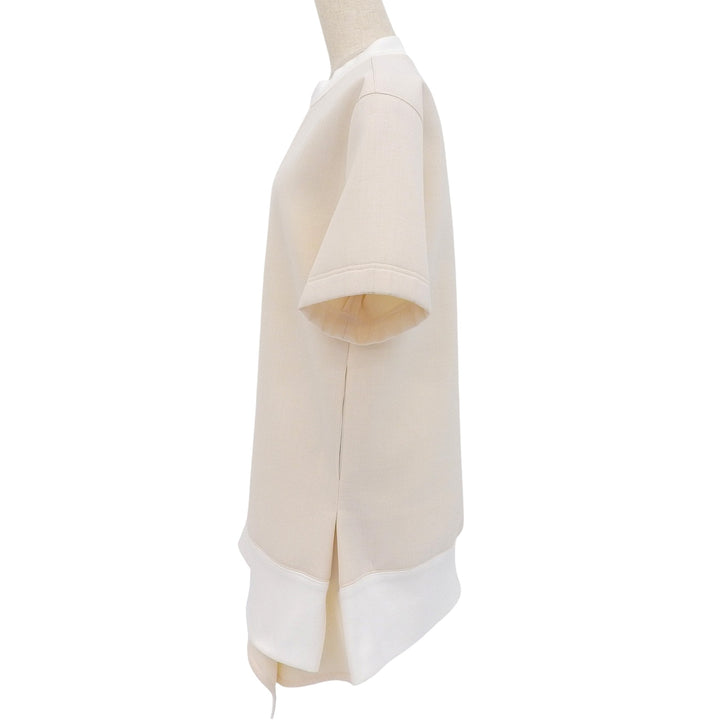 Excellent Sacai Tunic Suiting Bonding Pullover docking beige 1 24-07038