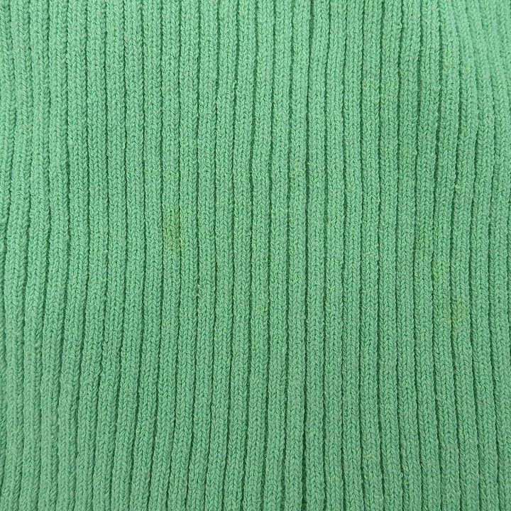 Excellent FENDI one piece Sleeveless ribbed knit green cotton 36 FZDA99 ANJB