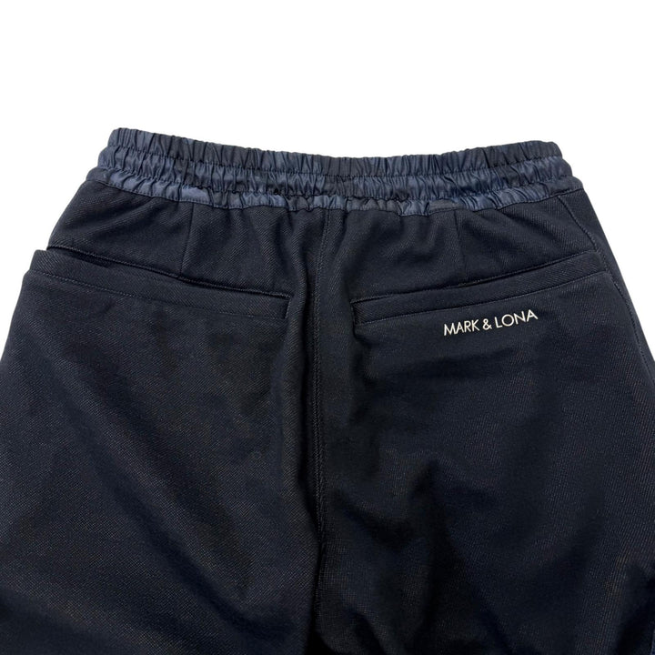 Pristine MARK & LONA two-piece set Swarovski Skull Blouson Jogger Pants Navy