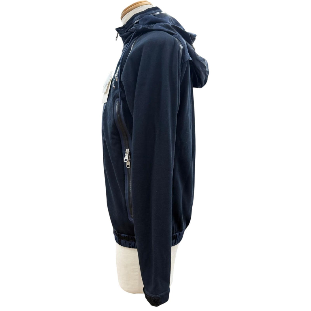 Pristine MARK & LONA two-piece set Swarovski Skull Blouson Jogger Pants Navy