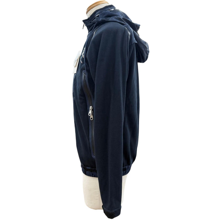 Pristine MARK & LONA two-piece set Swarovski Skull Blouson Jogger Pants Navy