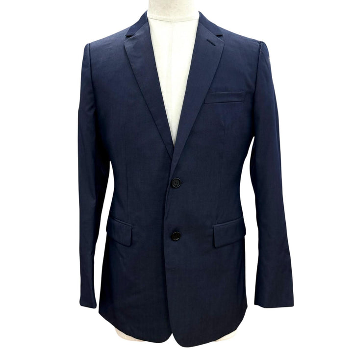 Excellent DIOR tailored jacket Navy wool mens 48 633C720A5084